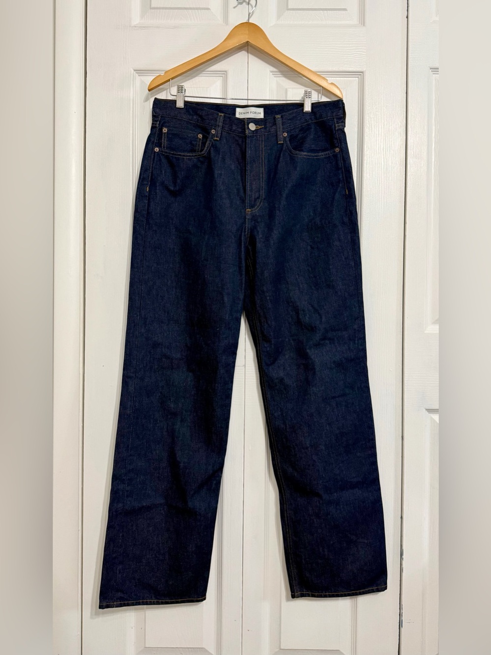 Denim Forum The 90’s IGGY Lo-rise Baggy Indigo Jeans. Women Size 29